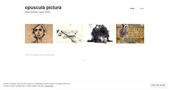 Desktop Screenshot of opusculapictura.com